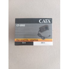 Cata CT-2552 1m 36W 3.5A 5.5X2.5mm Fişli Adaptör