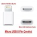 Micro Usb Apple iPhone Lightning Çevirici Dönüştürücü Adaptör