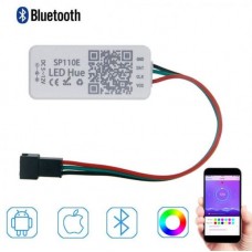 SP110E Bluetooth Adreslenebilir Şerit Led kontrolcüsü